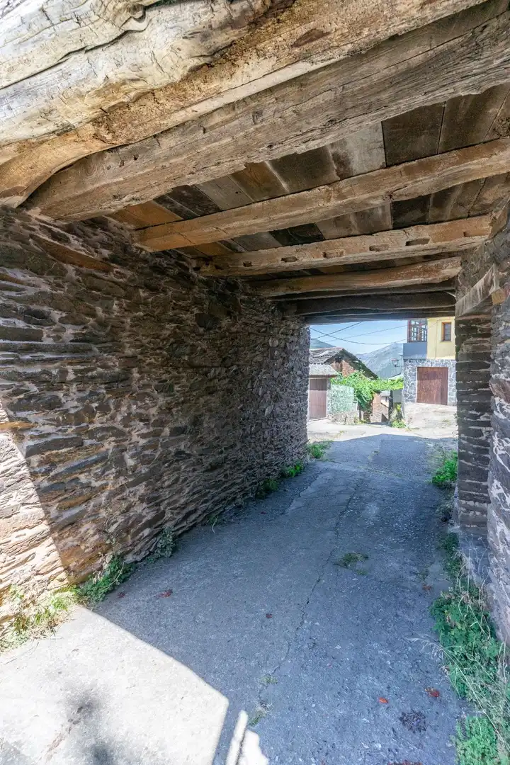 Vista exterior de Casa o xalet en venda en Allande amb Jardí privat i Balcó