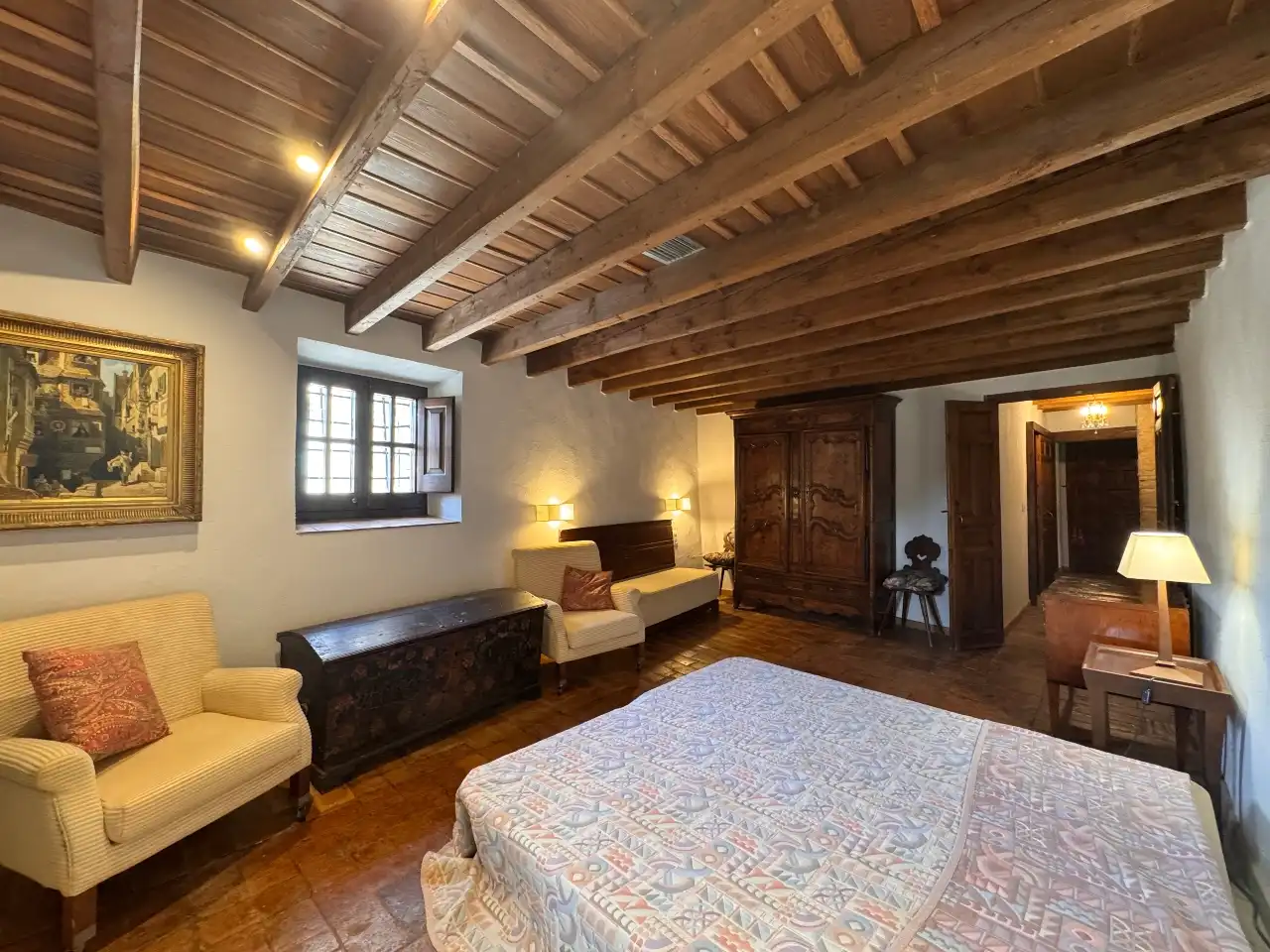 Bedroom of Country homes for sale in Viladamat  with Private garden, Terrace and Swimming Pool
