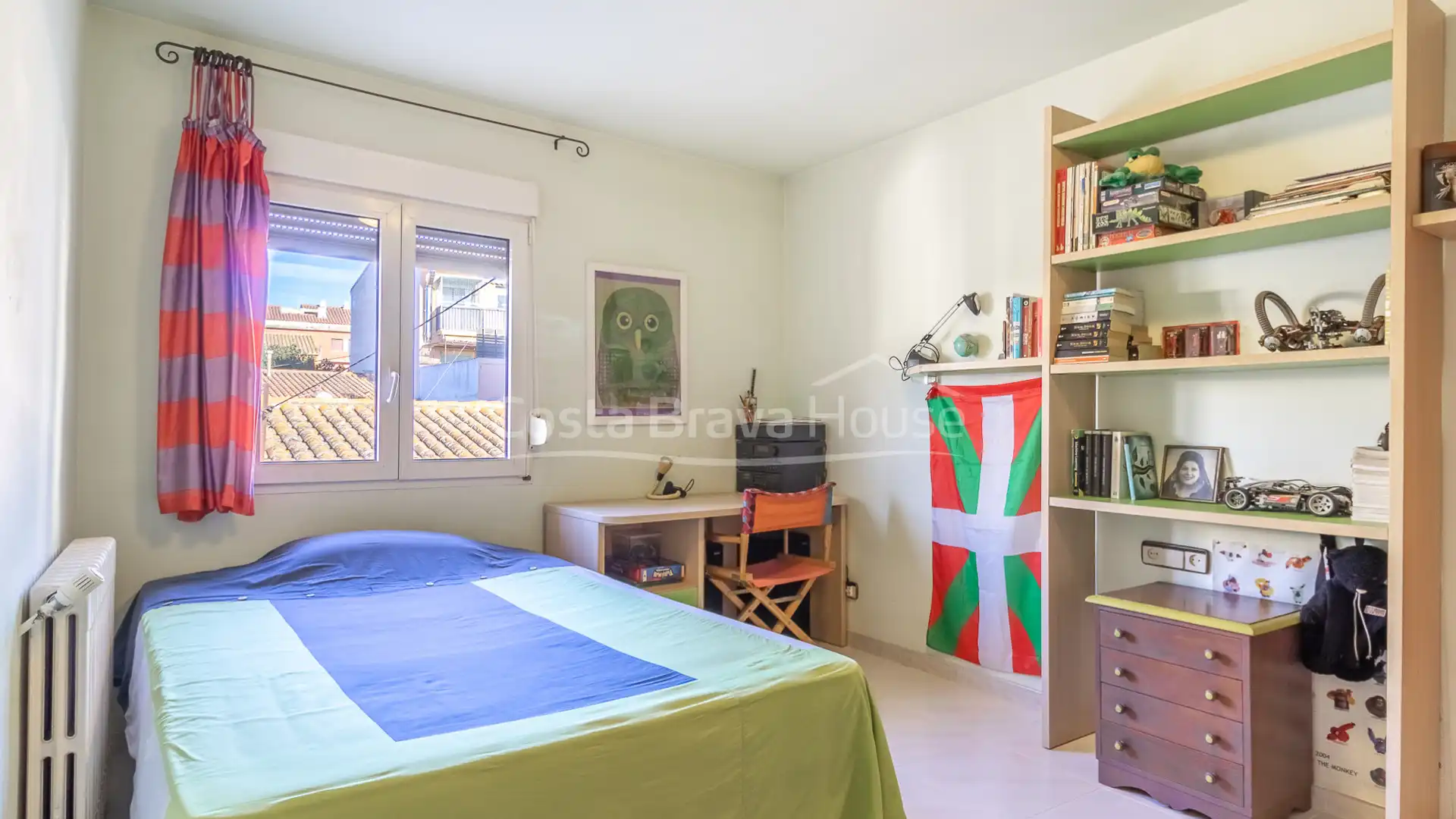 Dormitori de Casa adosada en venda en Palafrugell amb Calefacció, Jardí privat i Parquet