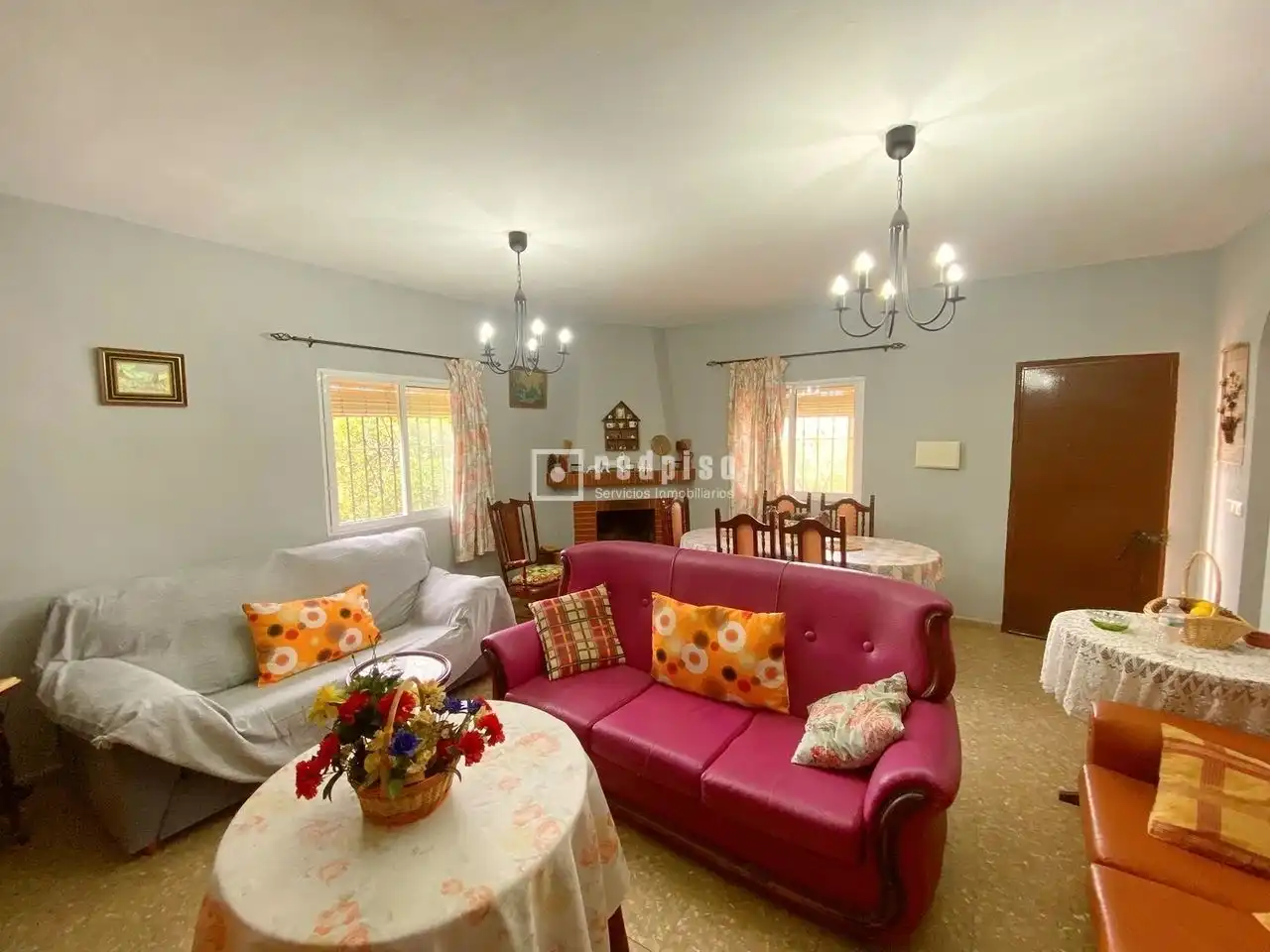 Sala d'estar de Casa o xalet en venda en Alhaurín El Grande amb Terrassa i Traster