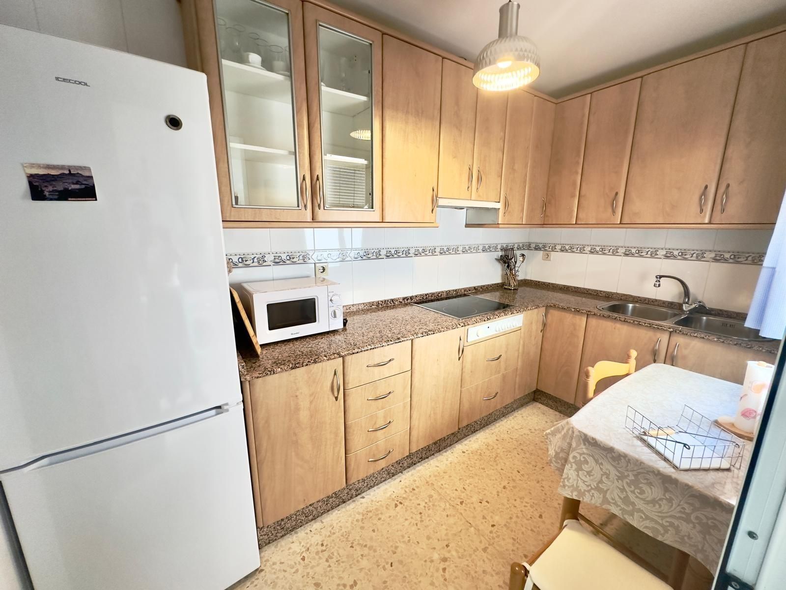 Küche von Wohnung zum verkauf in Alcalá de los Gazules mit Klimaanlage, Abstellraum und Balkon