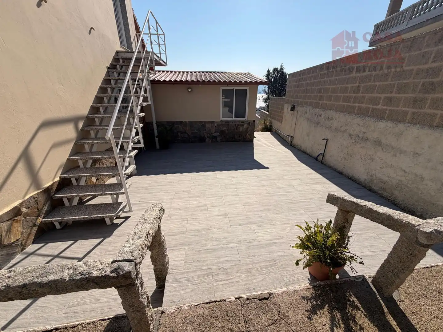 Terraza de Casa o chalet en venta en Moaña con Calefacción, Terraza y Trastero