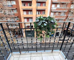 Balcony of Flat to rent in  Barcelona Capital  with Air Conditioner, Terrace and Furnished