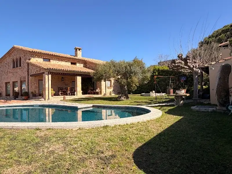 Garden of Houses for sale in Sant Feliu de Guíxols  with Air Conditioner, Heating and Private garden