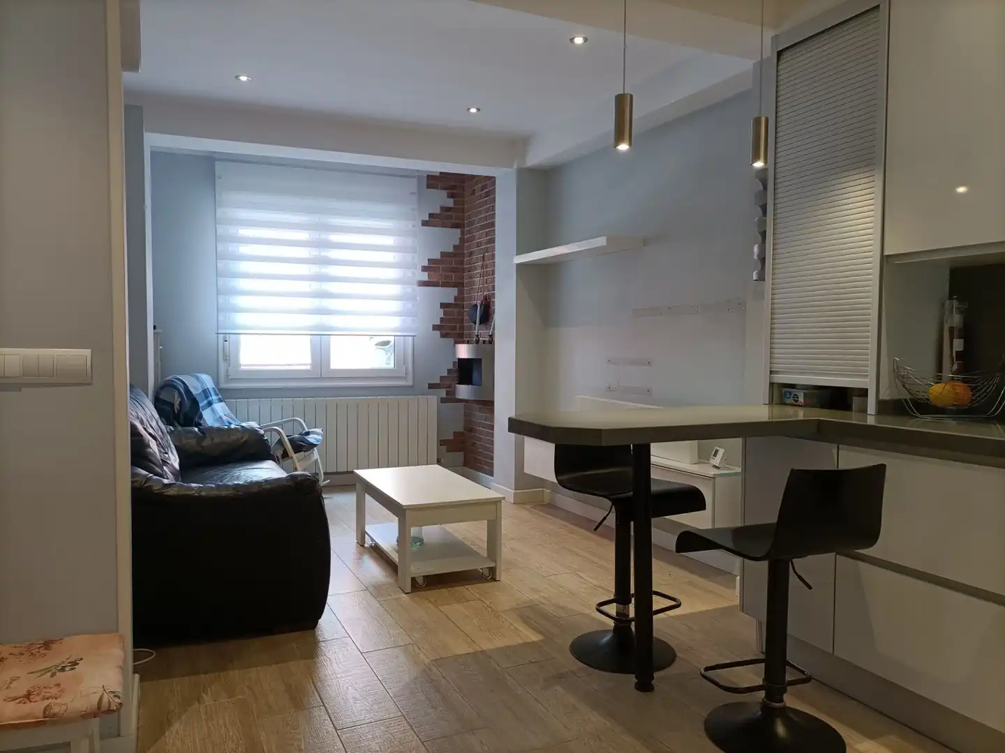 Living room of Flat for rent in Santander  with Heating and Furnished