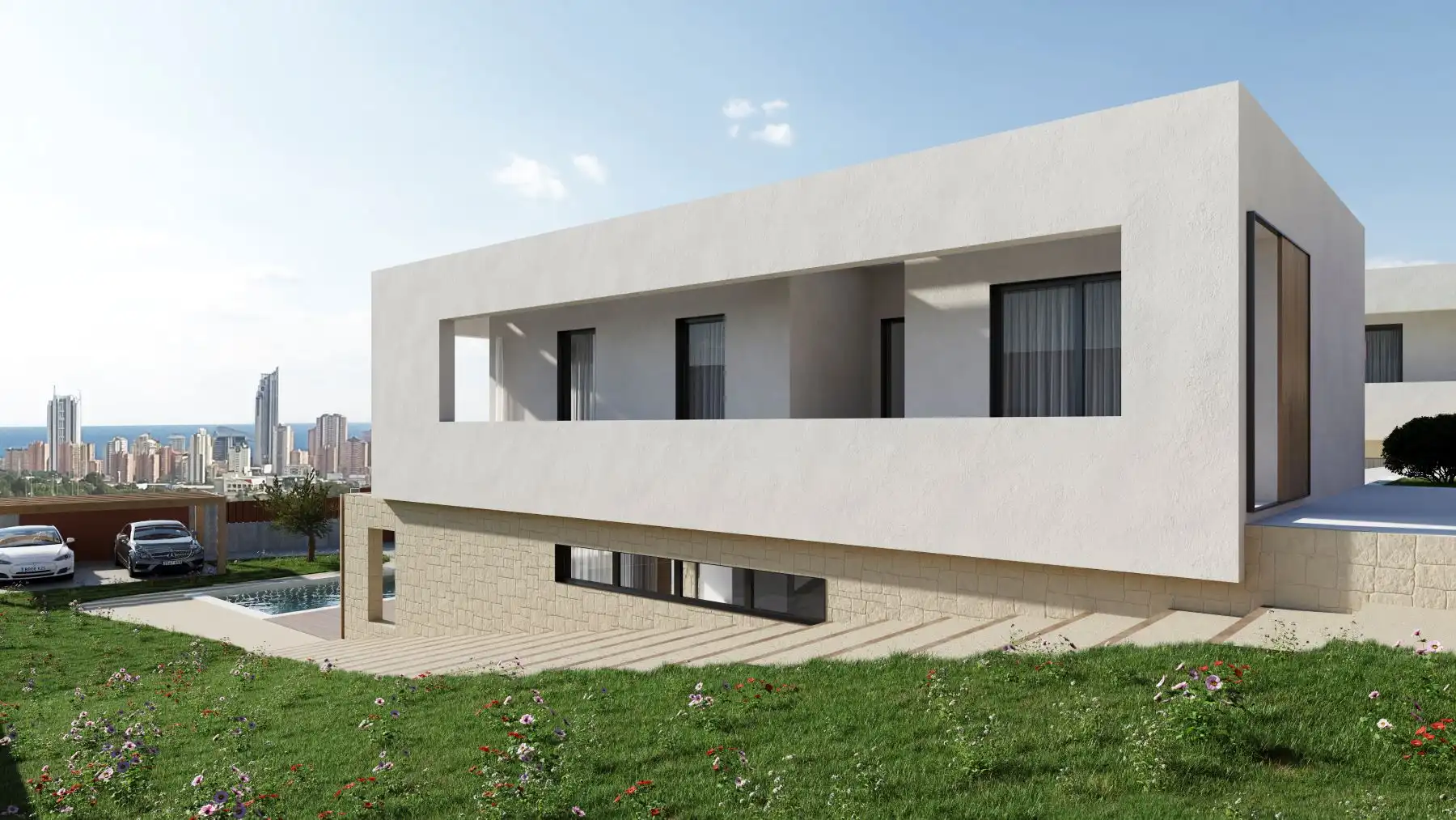 Villa con piscina in vendita a Balcón de Finestrat - Terra Marina, imagen 2