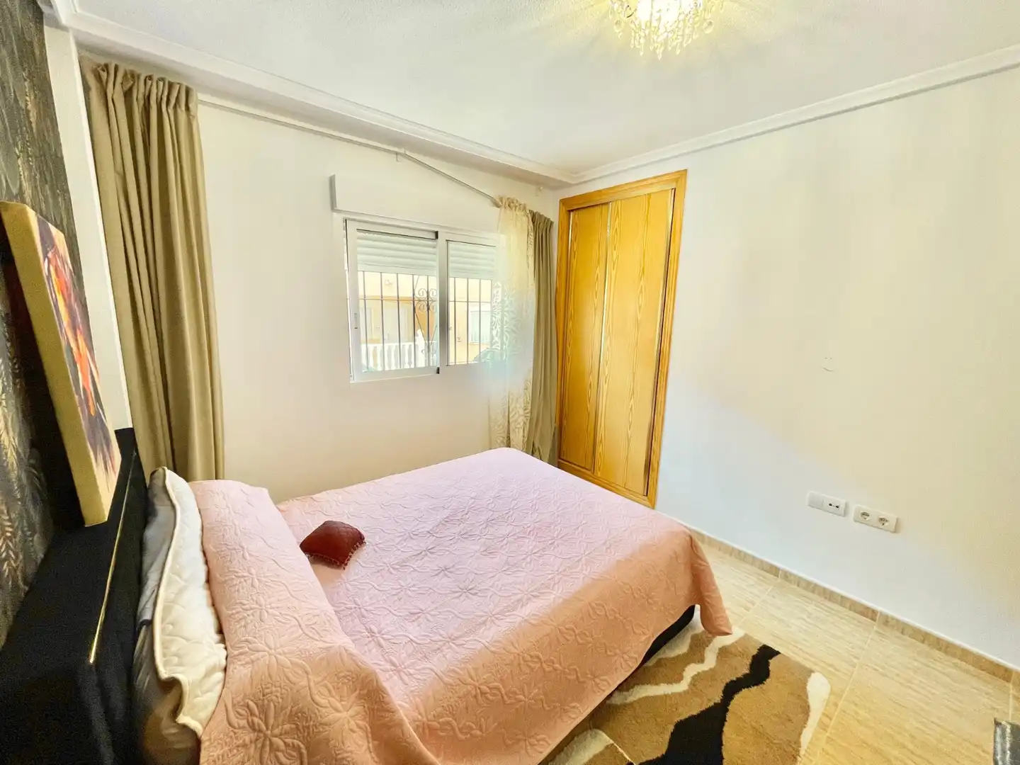 Dormitori de Apartament de lloguer en Formentera del Segura amb Aire condicionat, Calefacció i Terrassa