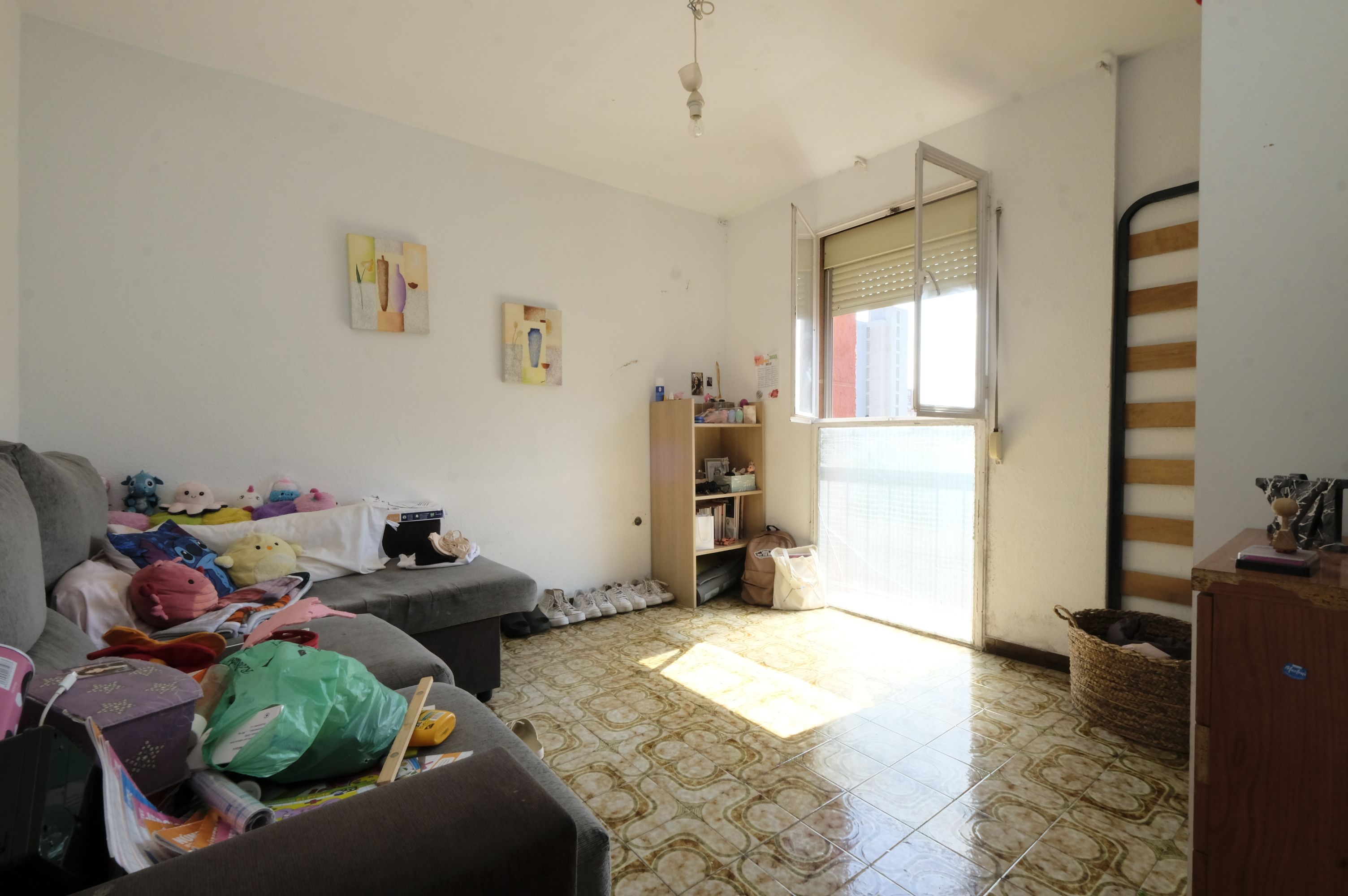 Sala d'estar de Pis en venda en  Barcelona Capital amb Traster i Balcó
