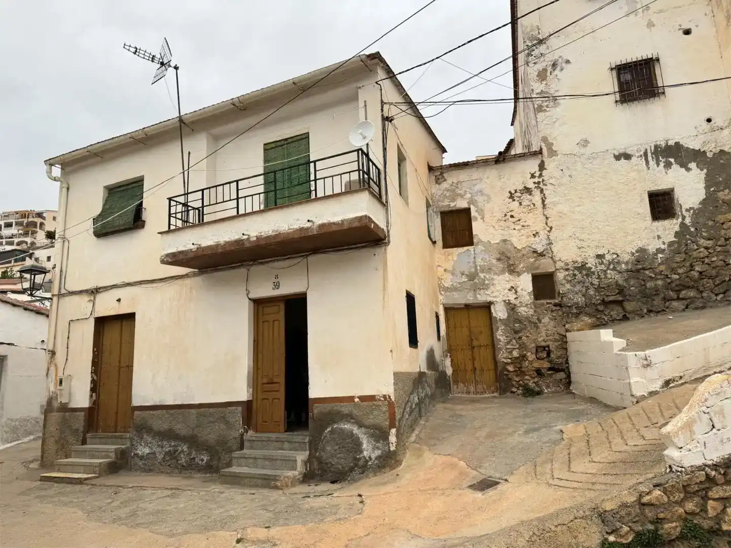 Vista exterior de Casa adosada en venda en Albuñol