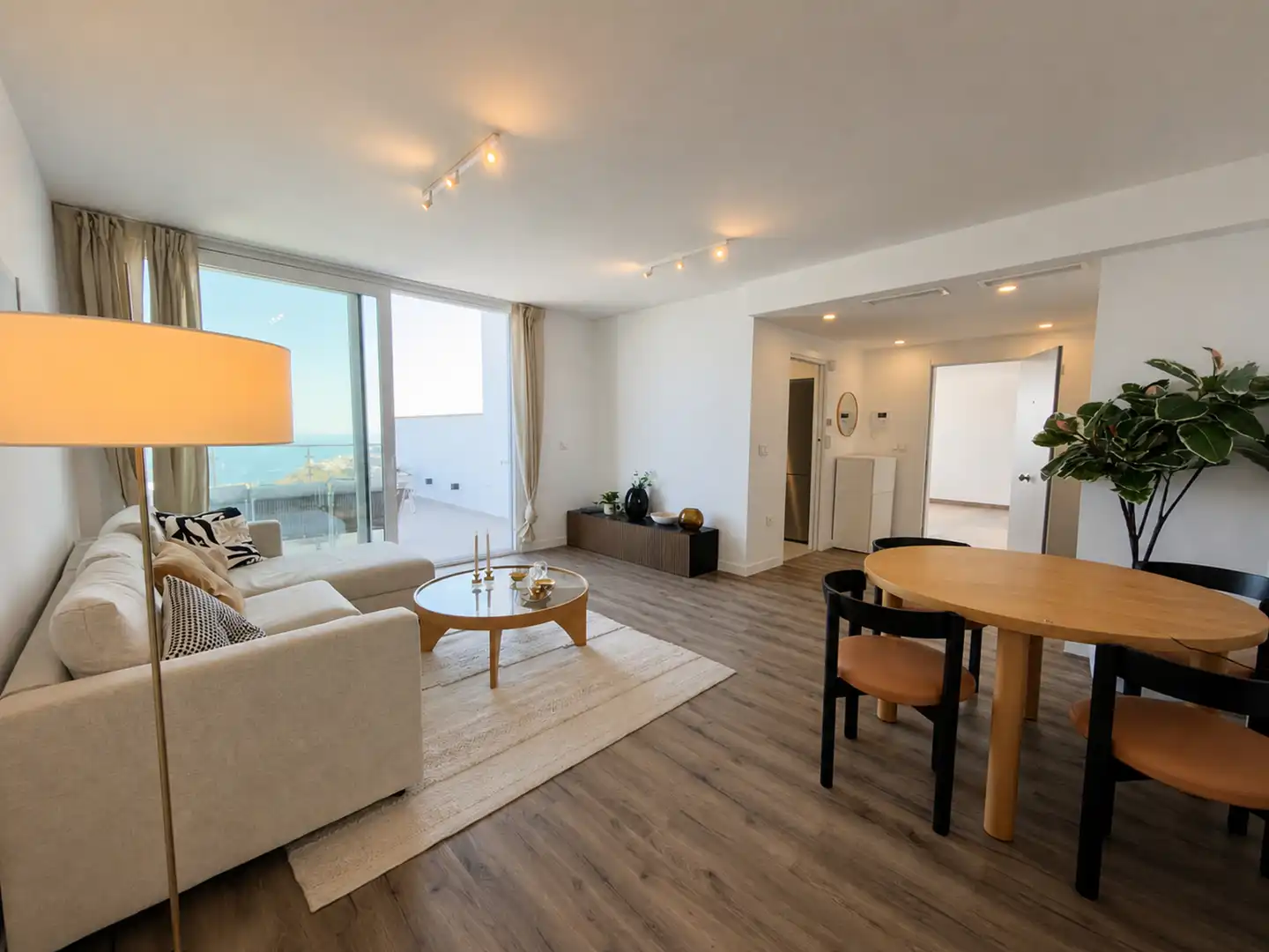 Living room of Detached homes for sale in Almuñécar  with Air Conditioner, Heating and Parquet flooring