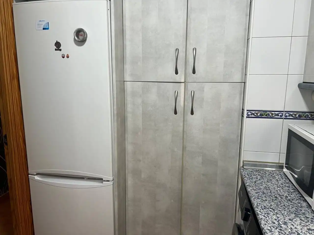 Kitchen of Flat for rent in Toledo  with Heating and Furnished