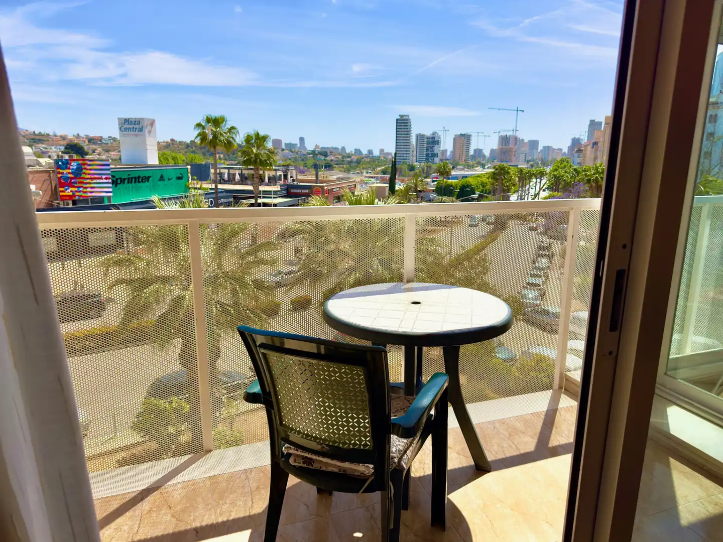 Terraza de Apartamento en venta en Calpe / Calp con Aire acondicionado, Calefacción y Trastero