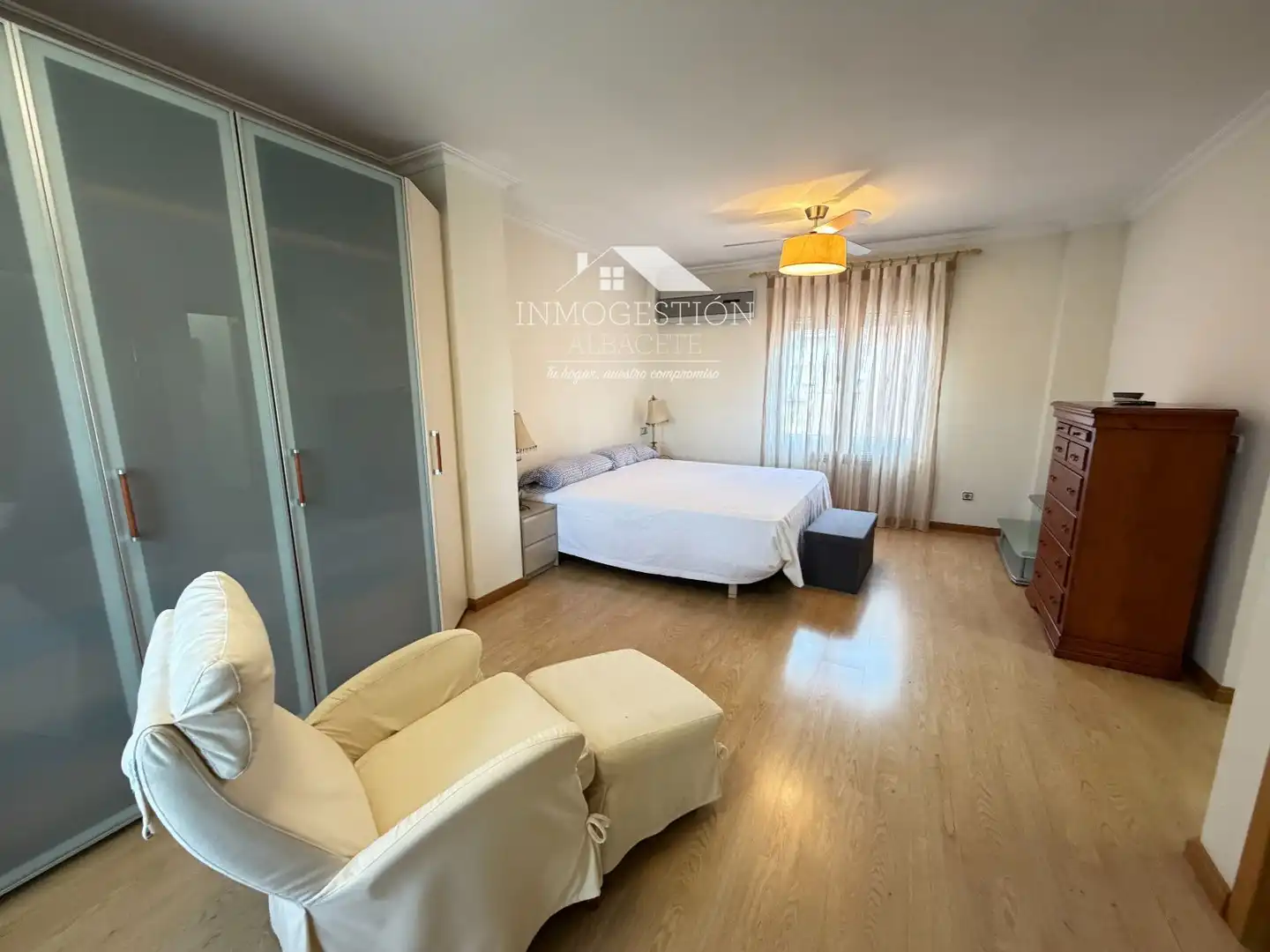 Bedroom of Detached homes for sale in Albacete  with Air Conditioner, Heating and Parquet flooring