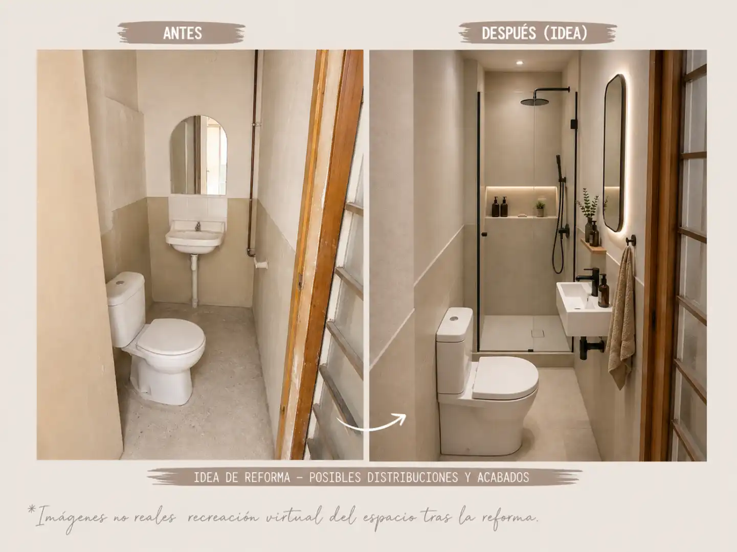 Badezimmer von Garage zum Verkauf in Sagunto / Sagunt