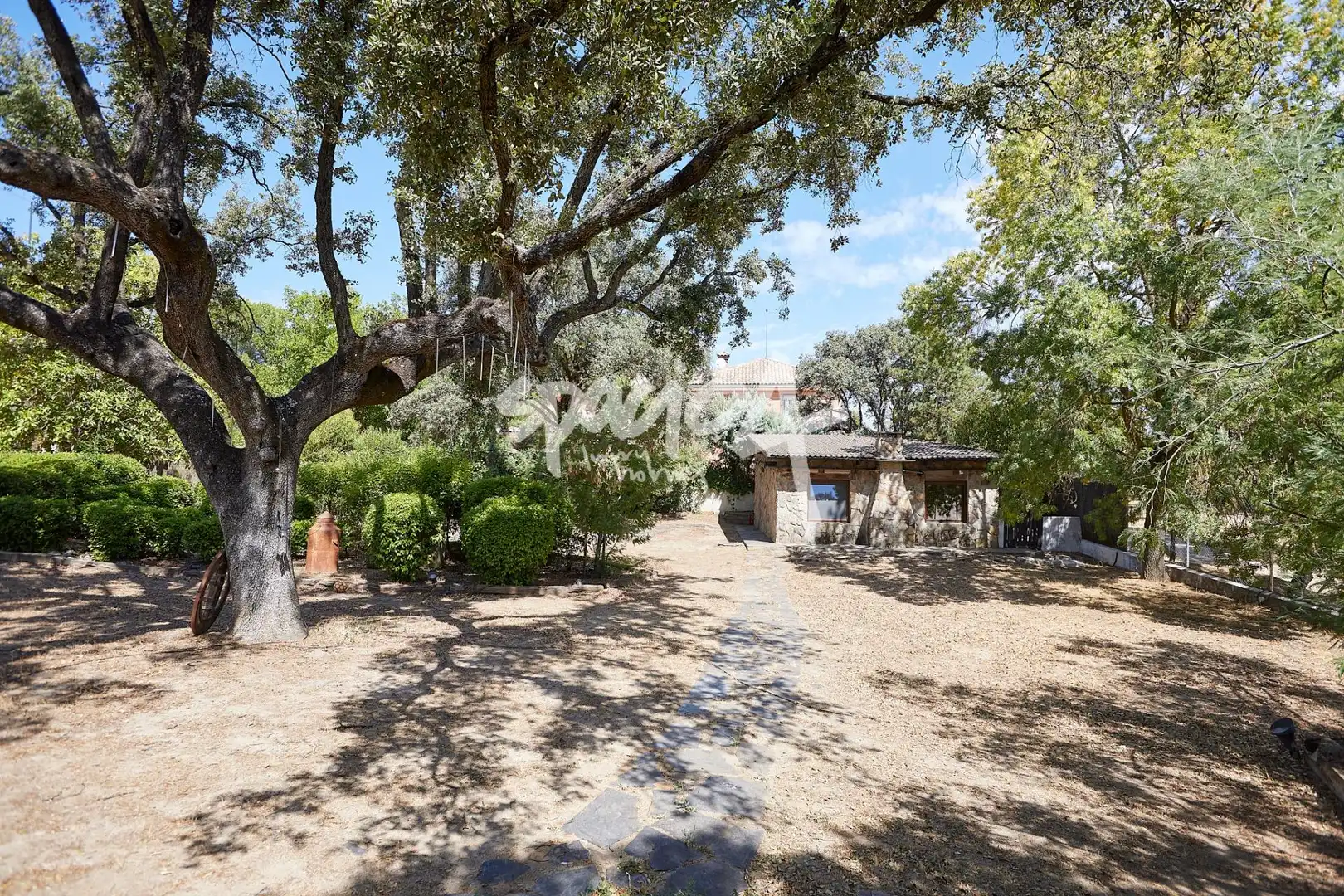 Exterior view of Houses for rent in Villanueva de la Cañada  with Air Conditioner, Heating and Private garden