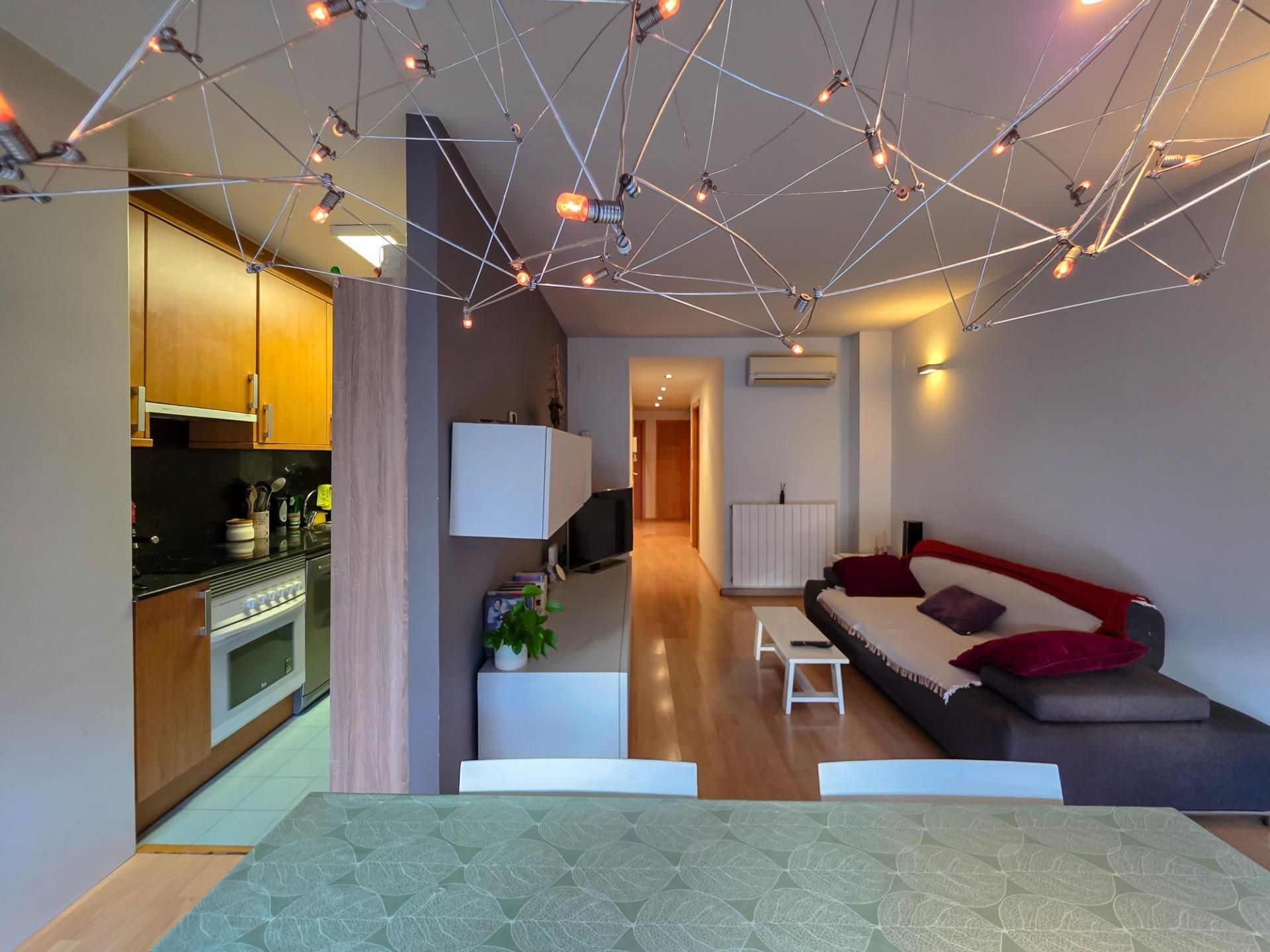 Living room of Attic for sale in  Lleida Capital  with Air Conditioner, Heating and Terrace