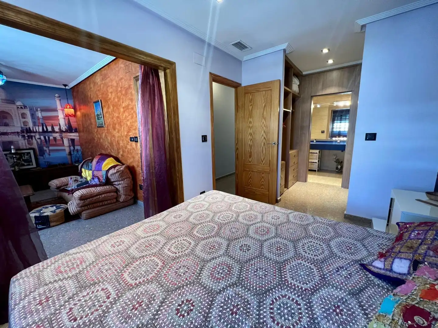 Habitación de Ático de alquiler en Elche / Elx con Aire acondicionado, Calefacción y Terraza