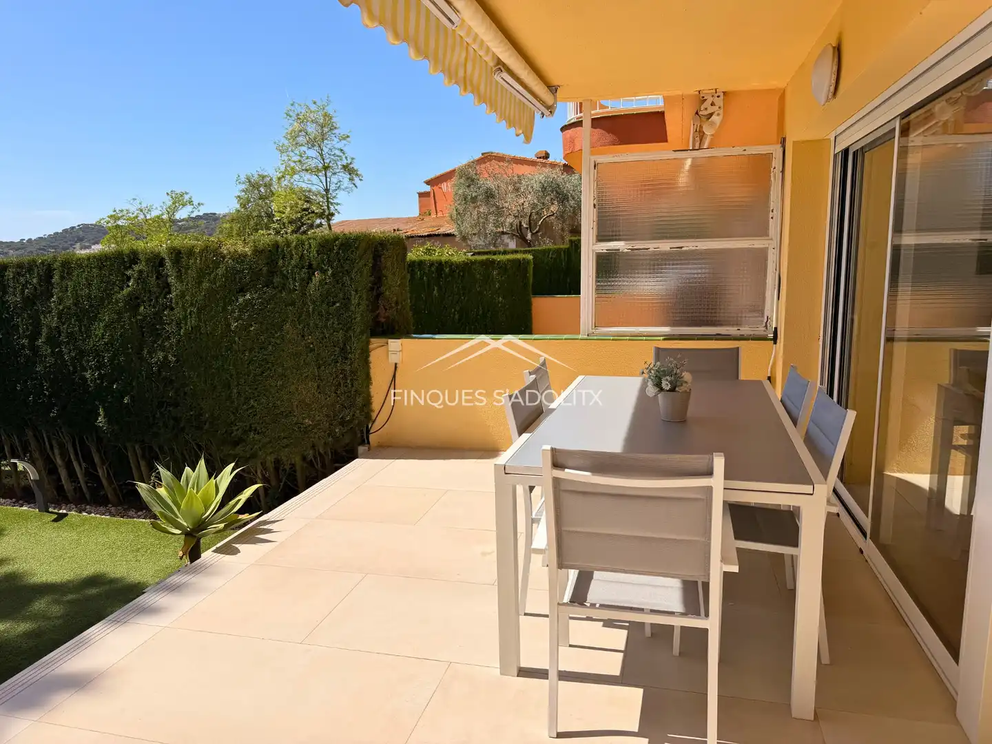Terrassa de Planta baixa en venda en Castell d'Aro, Platja d'Aro i s'Agaró amb Aire condicionat, Calefacció i Jardí privat