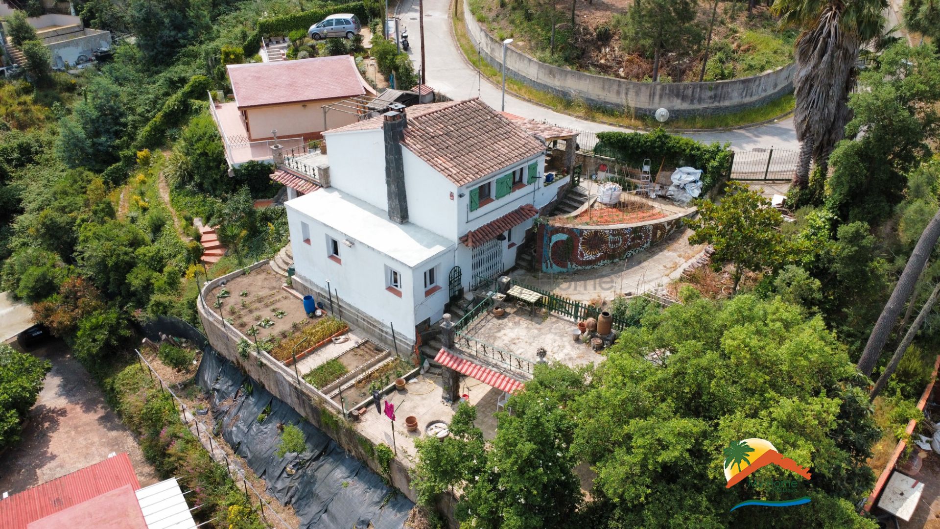 Jardí de Casa o xalet en venda en Lloret de Mar amb Calefacció, Jardí privat i Terrassa