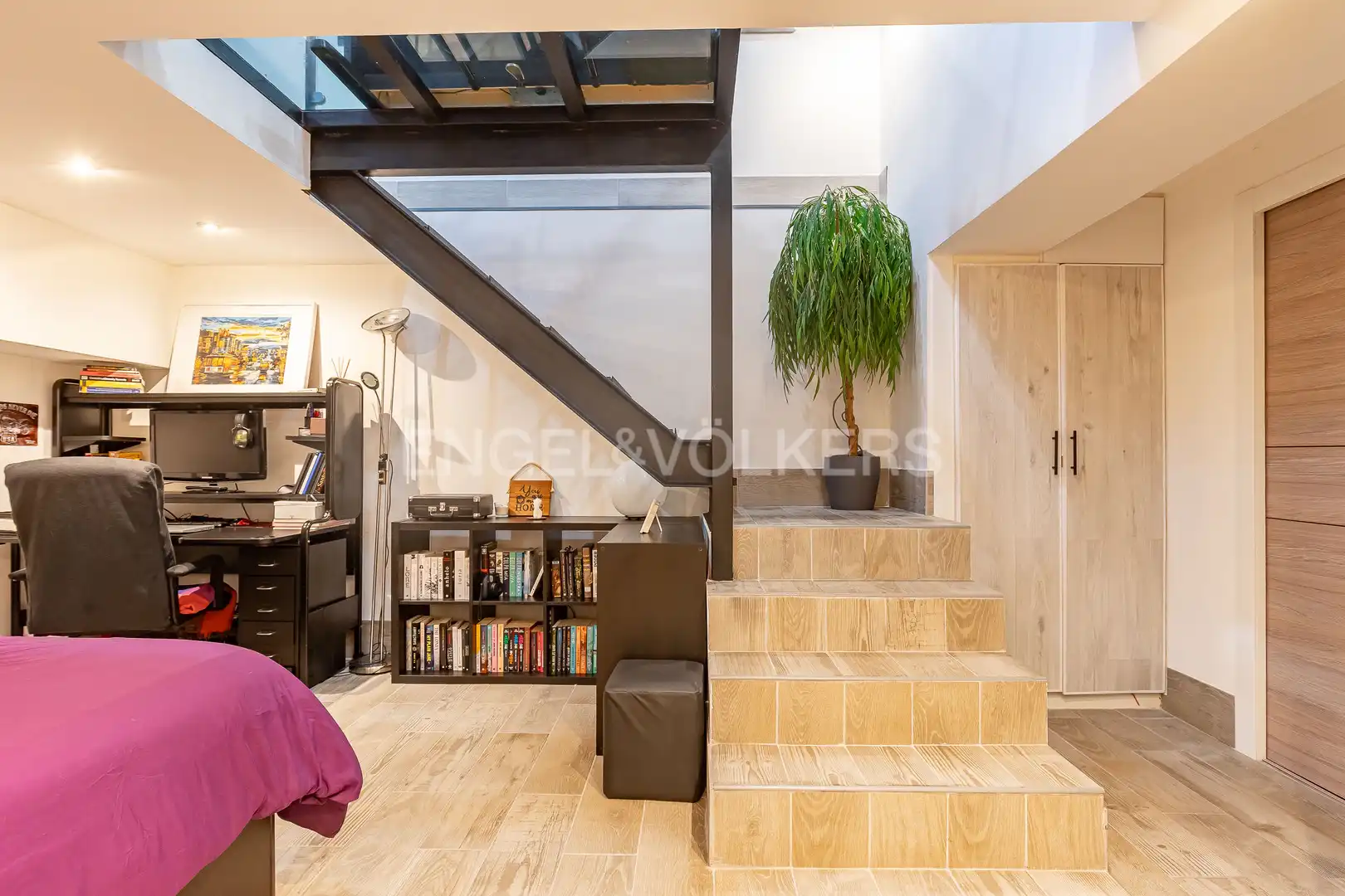 Maisonette zur Miete in Madrid mit Klimaanlage, Heizung und Möbliert