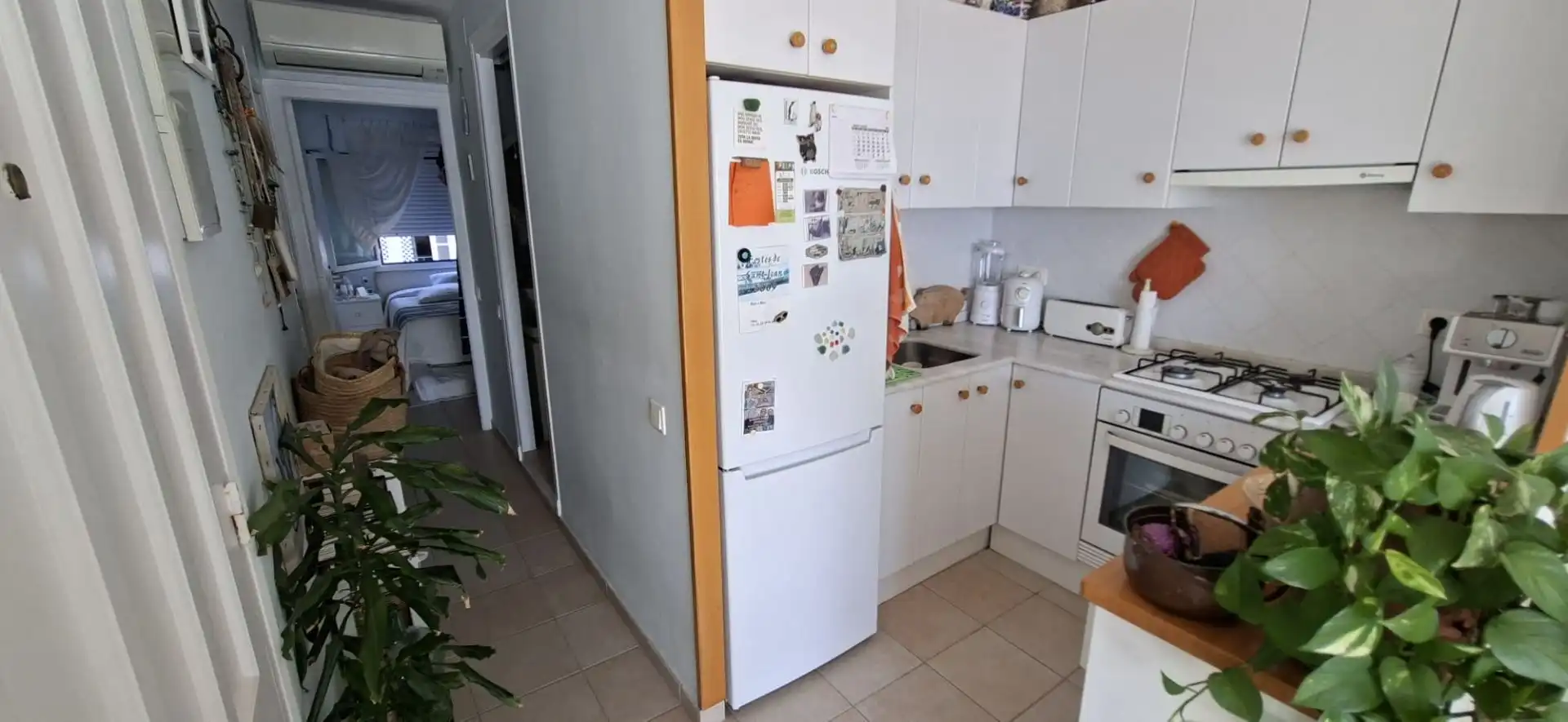 Kitchen of Flat for sale in Torredembarra  with Air Conditioner and Terrace