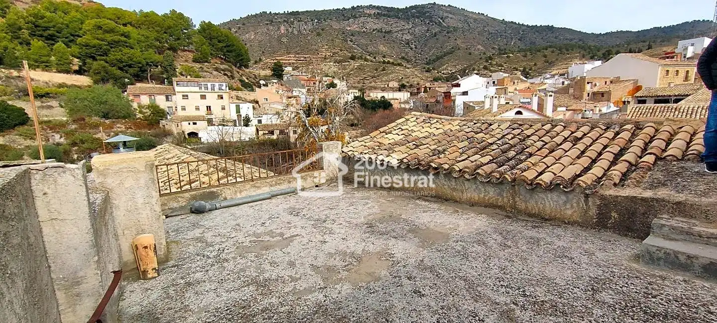 Vista exterior de Finca rústica en venta en Relleu con Terraza