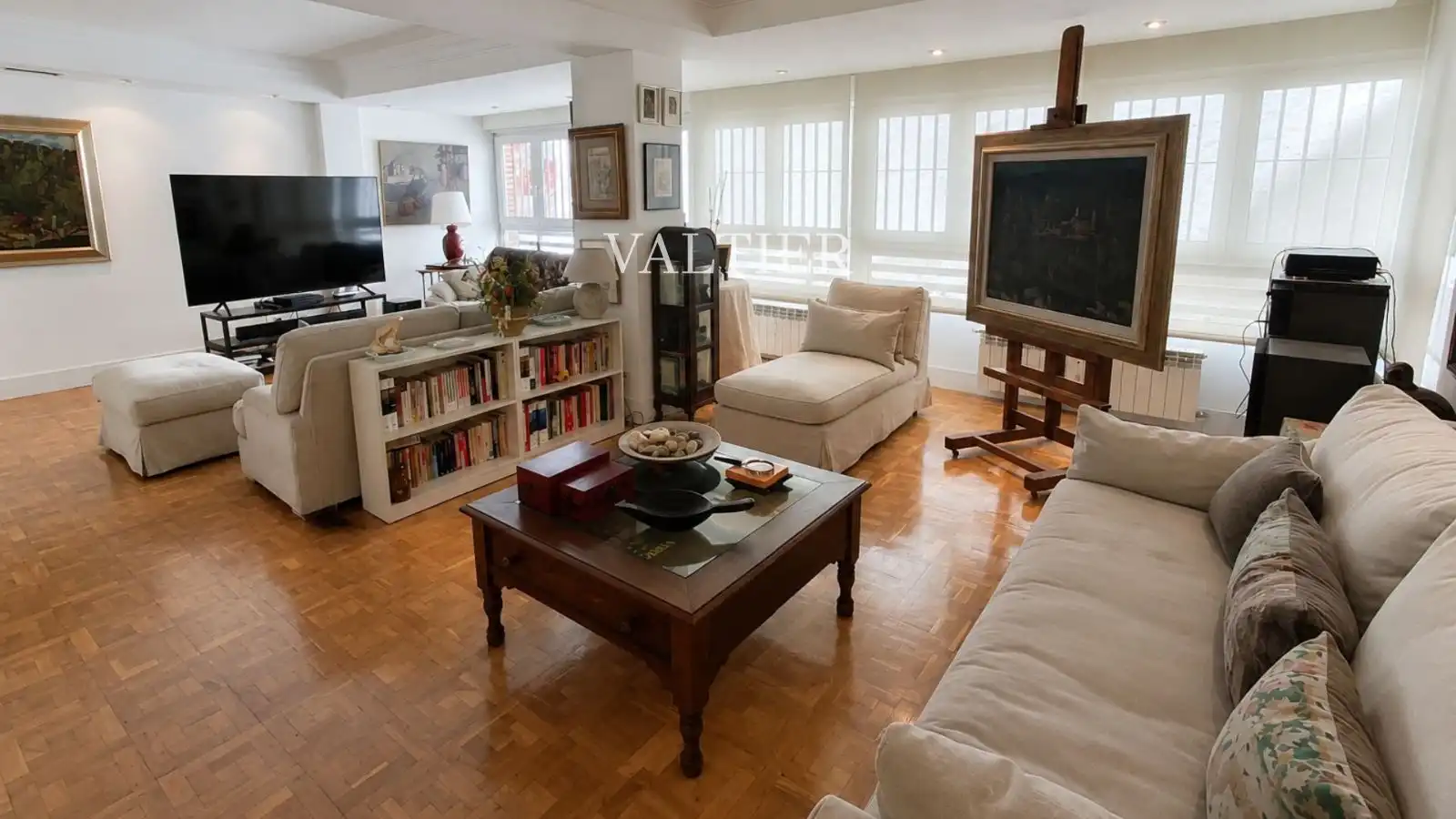Sala de estar de Piso en venta en Madrid con Aire acondicionado, Calefacción y Terraza