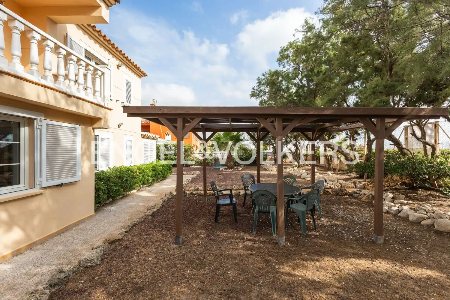 Terrassa de Casa o xalet en venda en Cullera amb Aire condicionat, Calefacció i Jardí privat