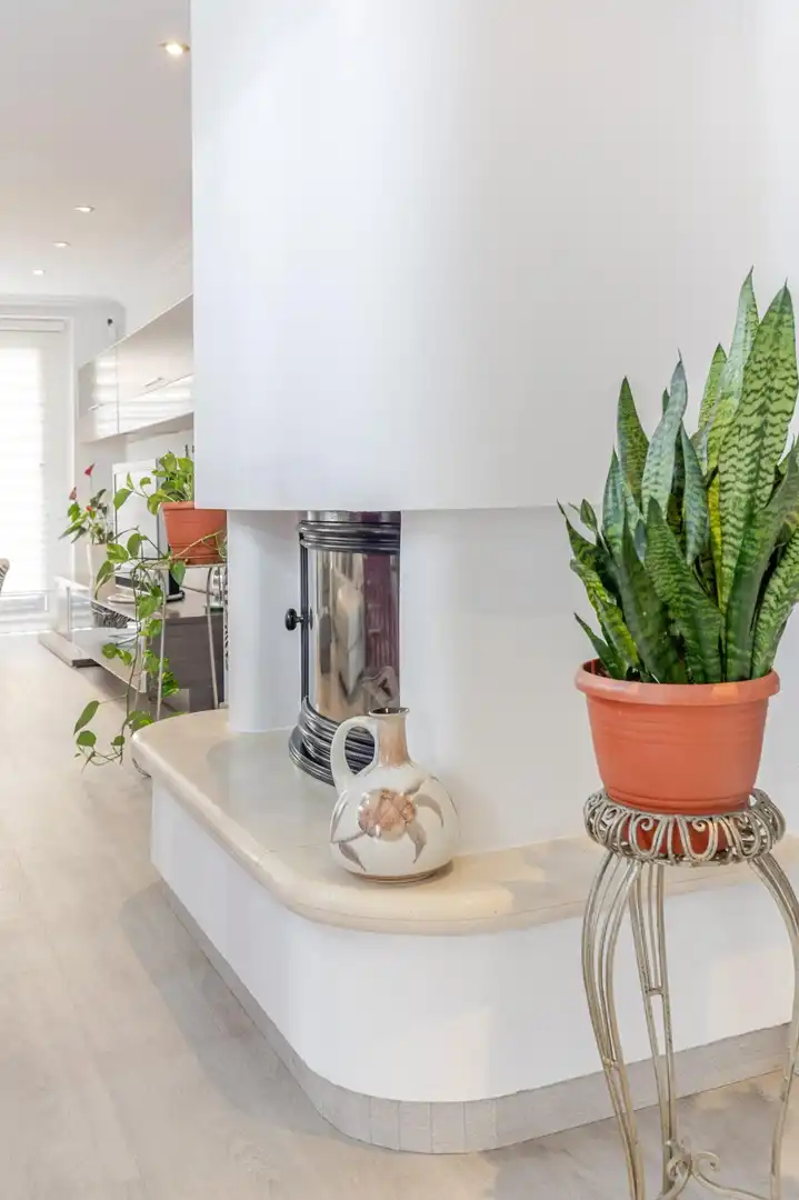 Cocina de Casa adosada en venta en Sagunto / Sagunt con Aire acondicionado, Calefacción y Terraza