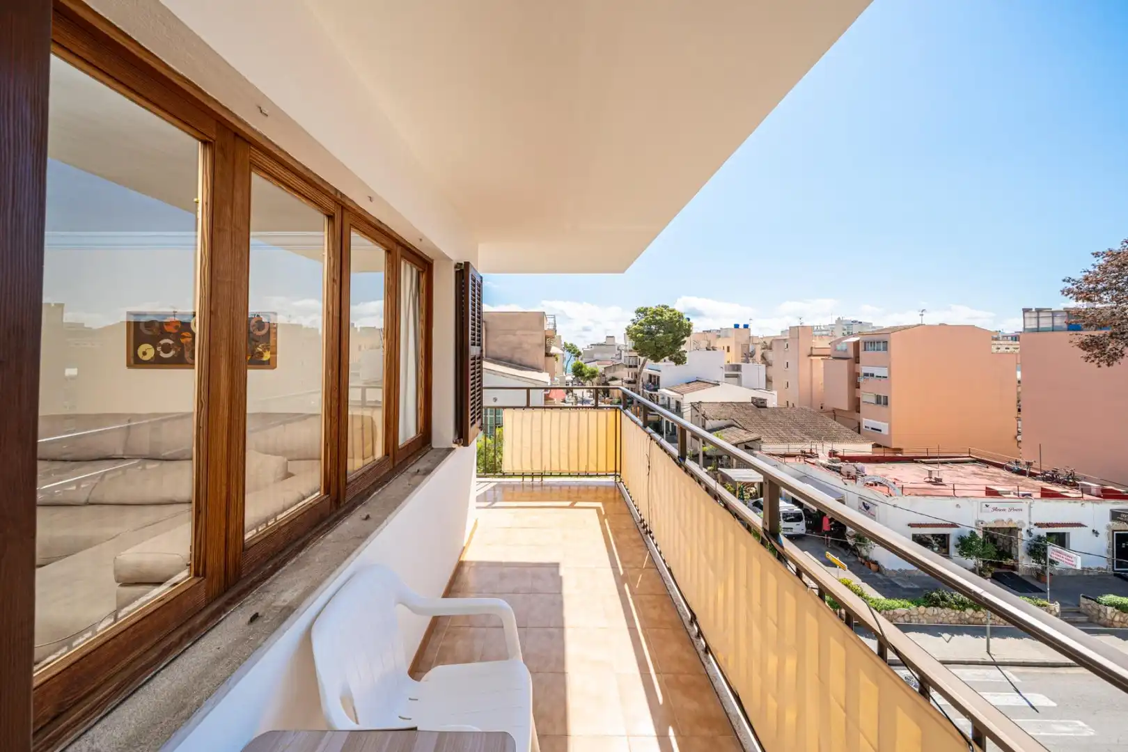 Terrasse von Wohnung zum Verkauf in Son Servera mit Klimaanlage, Terrasse und Möbliert