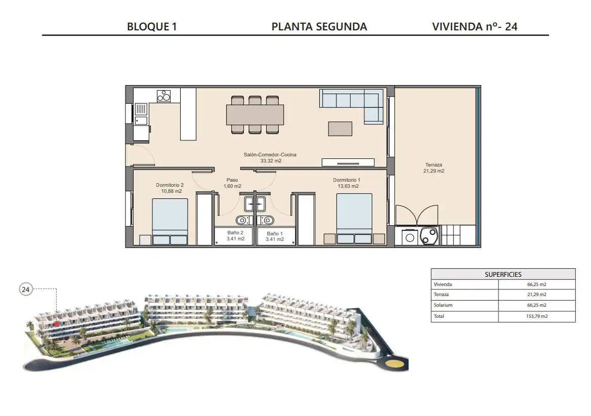 Appartement compact avec terrasse à vendre à Balcón de Finestrat - Terra Marina, imagen 34