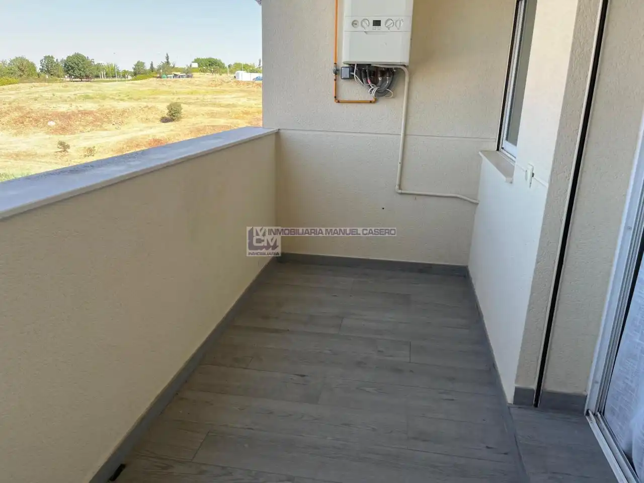 Balcony of Apartments for rent in Cáceres  with Air Conditioner, Heating and Terrace