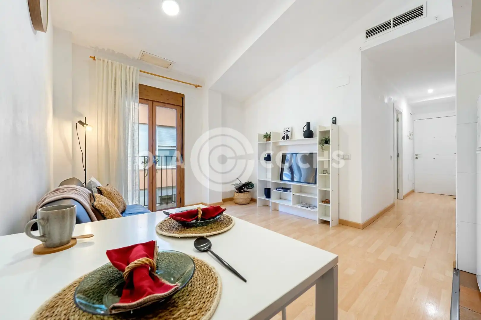 Living room of Flat for sale in Reus  with Air Conditioner, Heating and Storage room