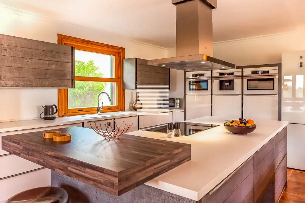 Cocina de Finca rústica en venta en Alcúdia con Aire acondicionado, Jardín privado y Terraza