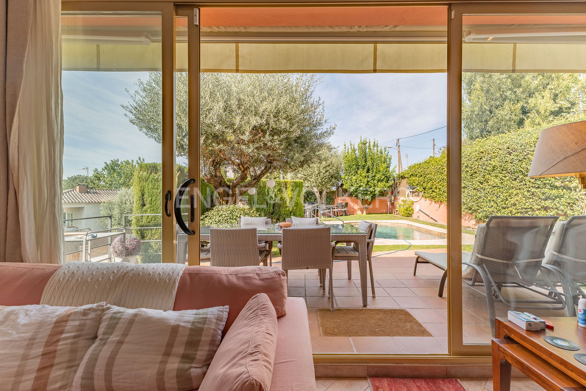 Garden of House or chalet for sale in Sant Cugat del Vallès  with Air Conditioner, Heating and Private garden