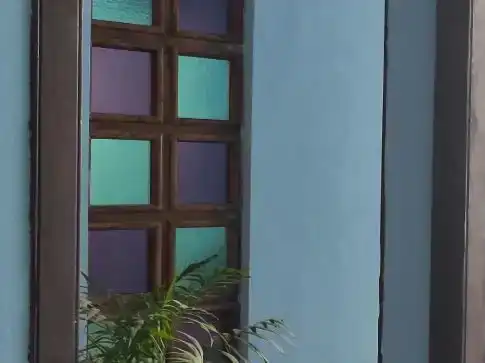 Vista exterior de Casa adosada en venda en Los Silos amb Jardí privat, Parquet i Piscina