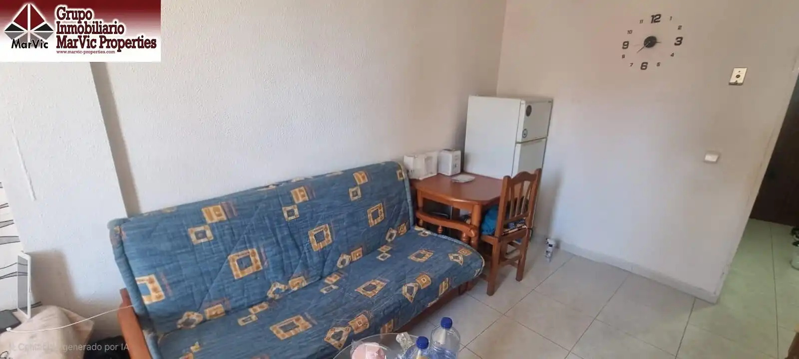 Wohnzimmer von Wohnung zum Verkauf in Benidorm mit Privatgarten, Terrasse und Möbliert