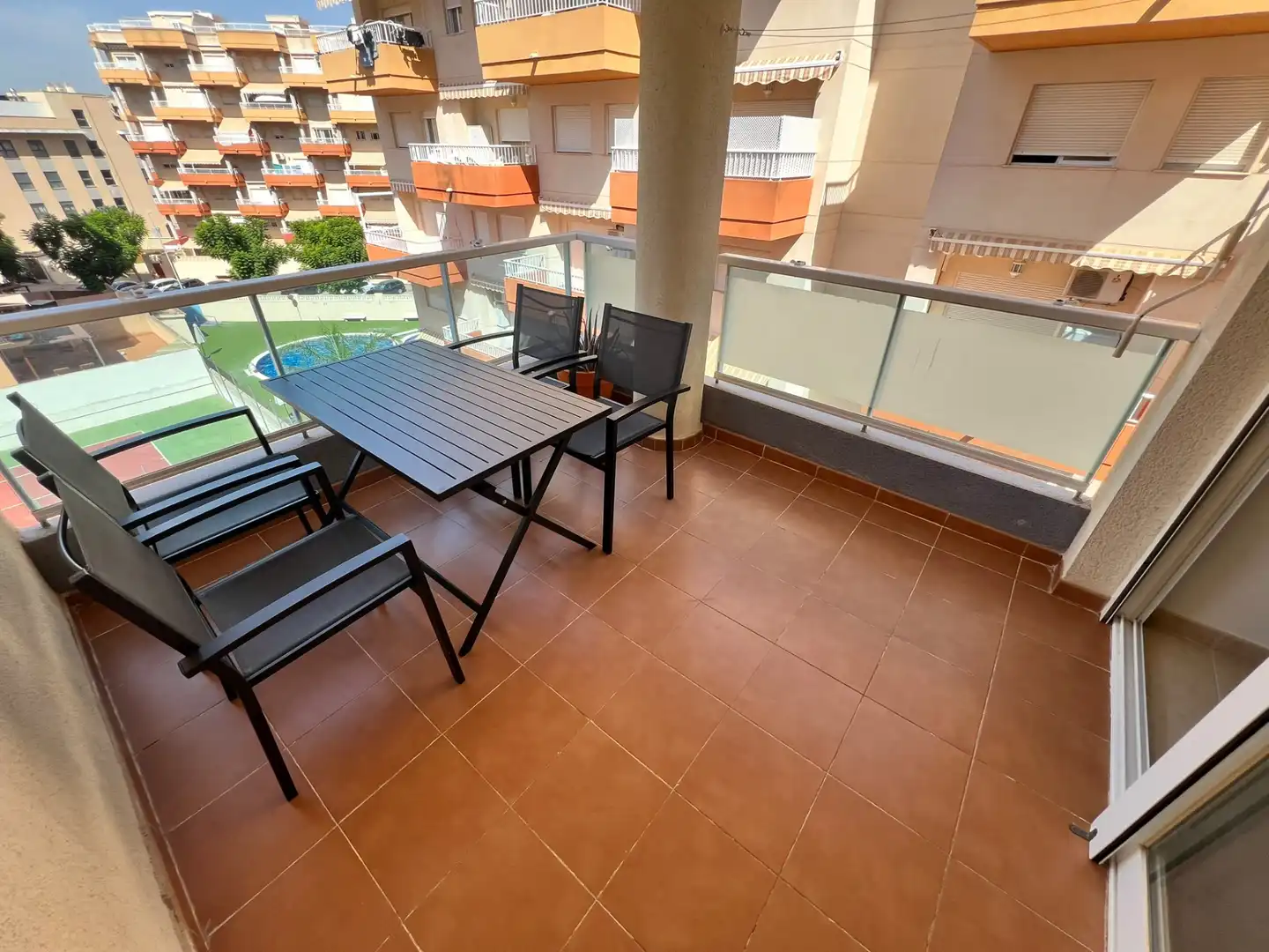Terraza de Apartamento en venta en Canet d'En Berenguer con Aire acondicionado, Calefacción y Jardín privado