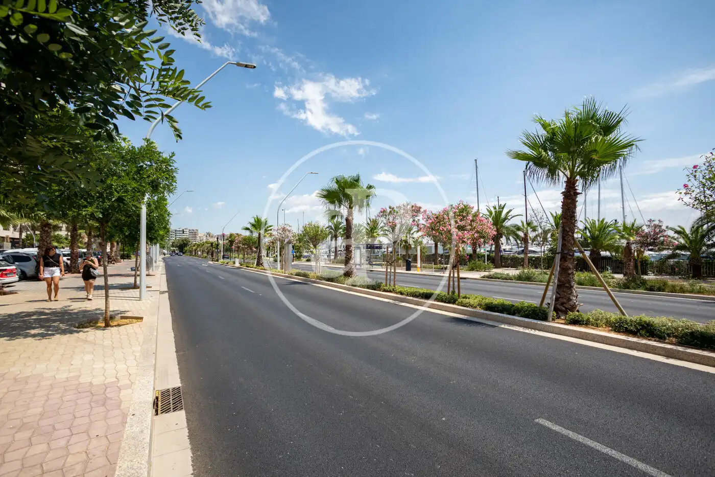 Exterior view of Flat for sale in  Palma de Mallorca  with Air Conditioner, Heating and Private garden