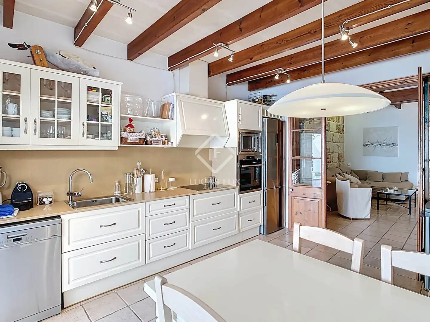 Küche von Haus oder Chalet zum Verkauf in Ciutadella de Menorca mit Klimaanlage, Heizung und Privatgarten