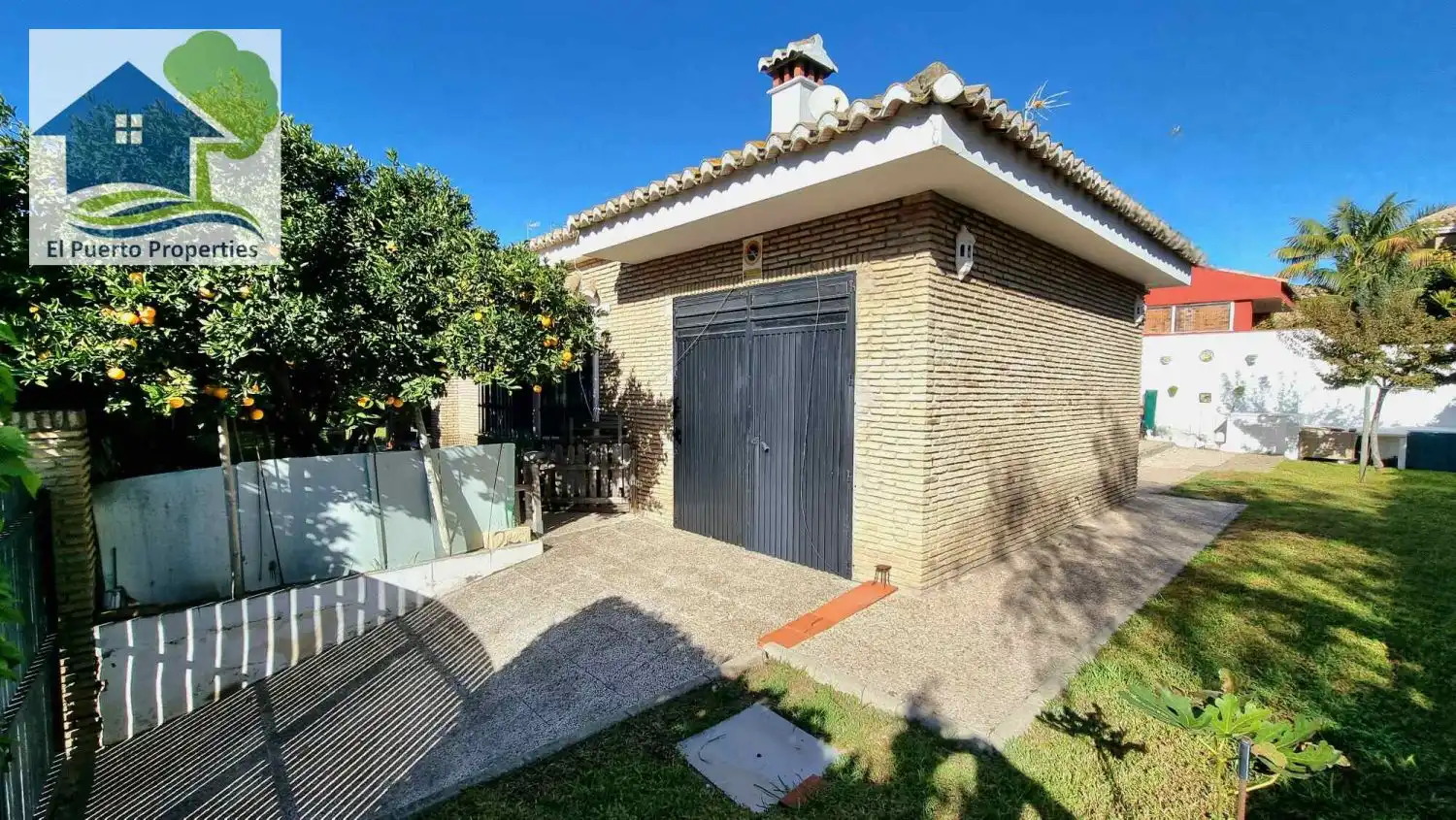 Jardí de Casa o xalet en venda en El Puerto de Santa María amb Aire condicionat, Jardí privat i Traster