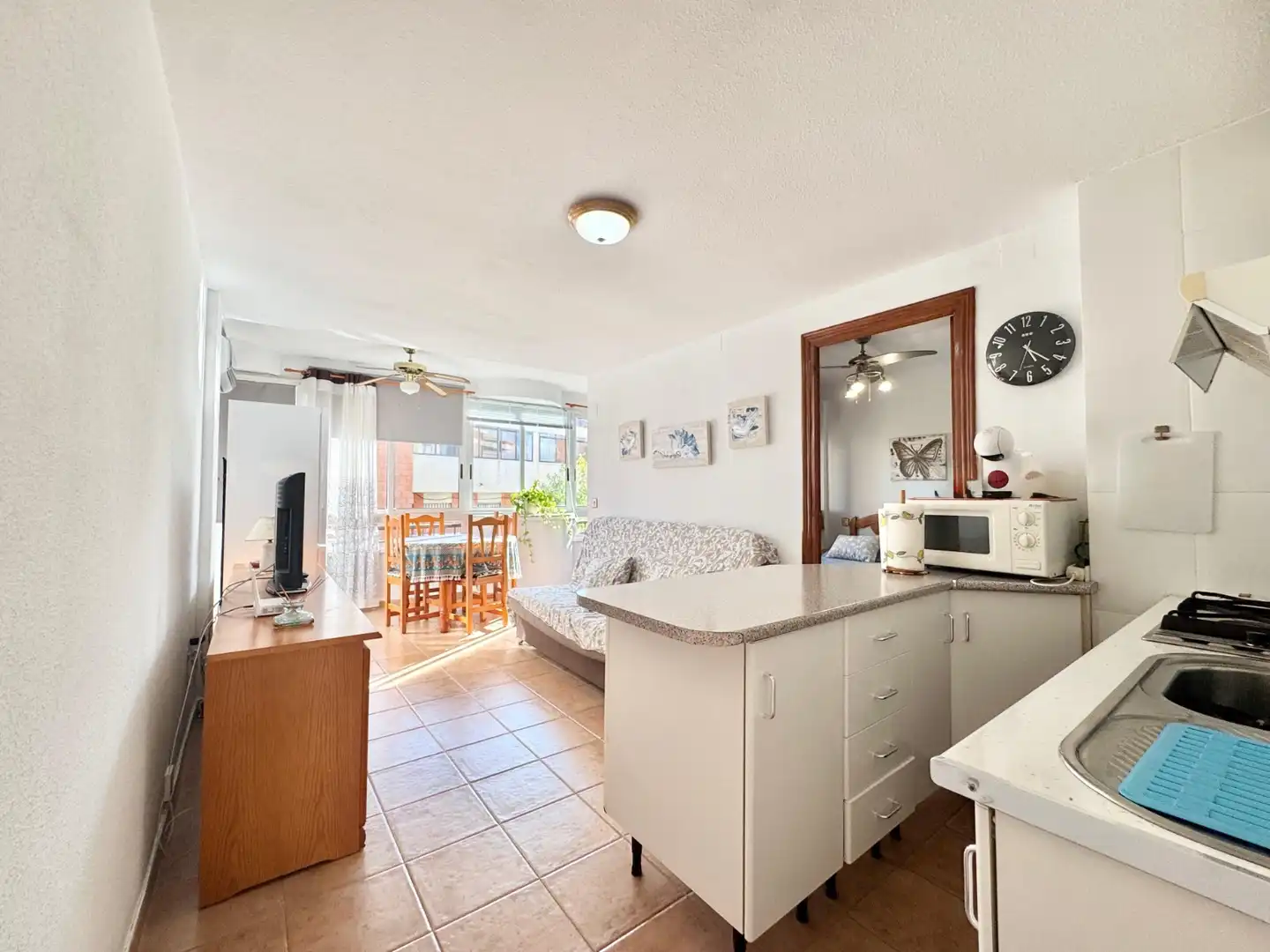 Cocina de Apartamento de alquiler en Orihuela con Aire acondicionado, Calefacción y Amueblado