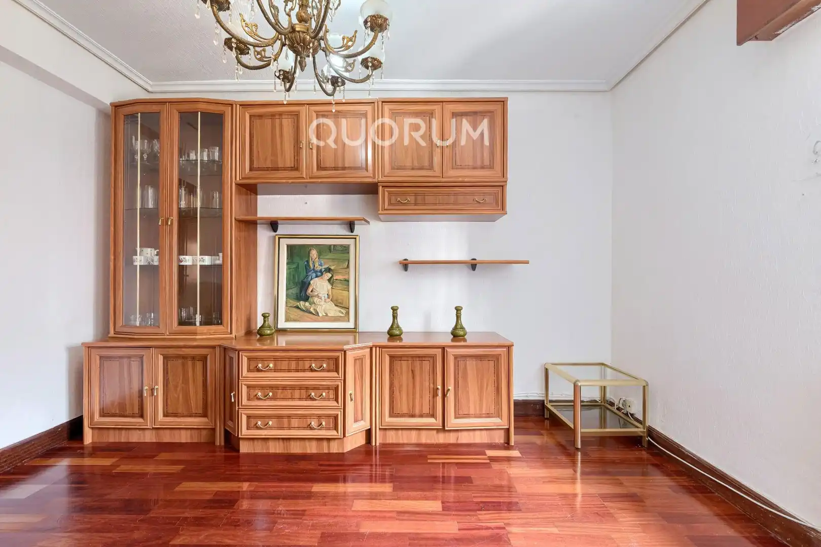 Living room of Flat for sale in Basauri   with Heating, Parquet flooring and Terrace
