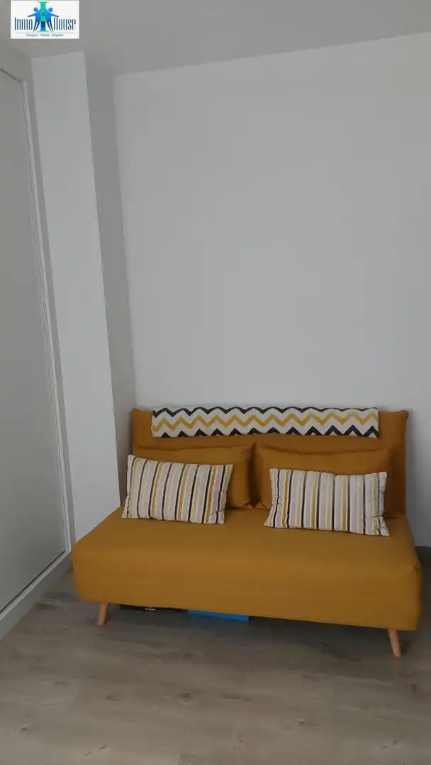 Bedroom of Flat for sale in Albacete  with Air Conditioner, Heating and Furnished