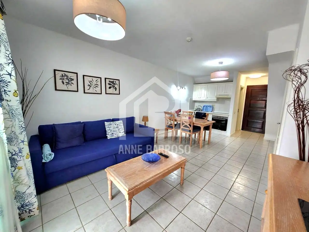 Sala d'estar de Dúplex de lloguer en Costa del Silencio