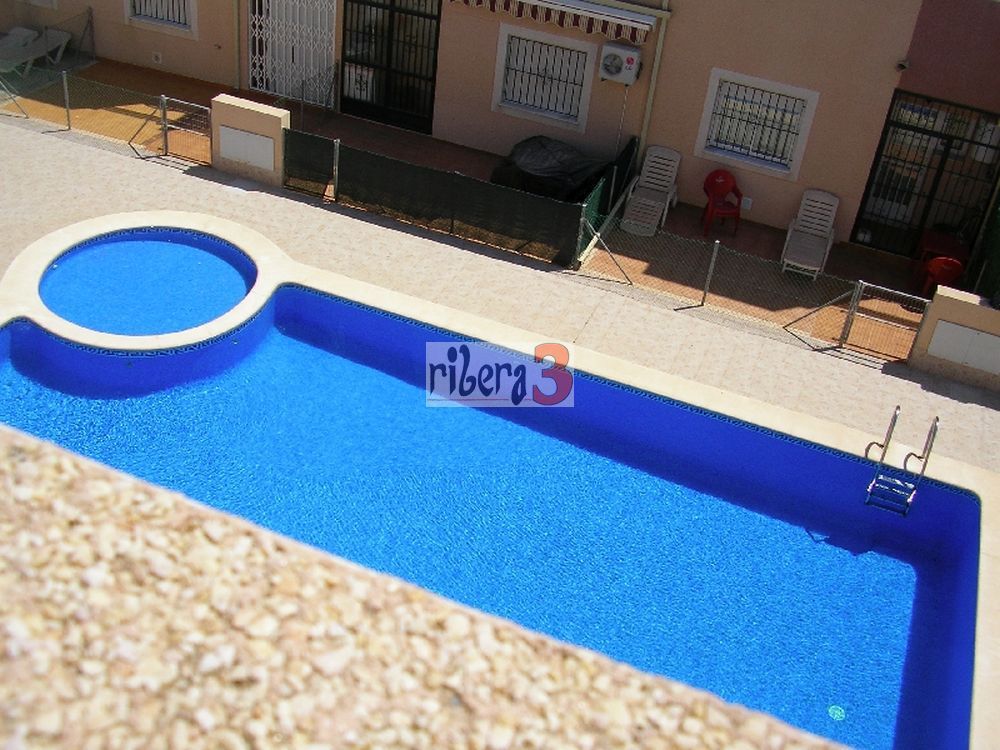 Piscina de Casa o xalet en venda en San Javier amb Aire condicionat, Terrassa i Balcó