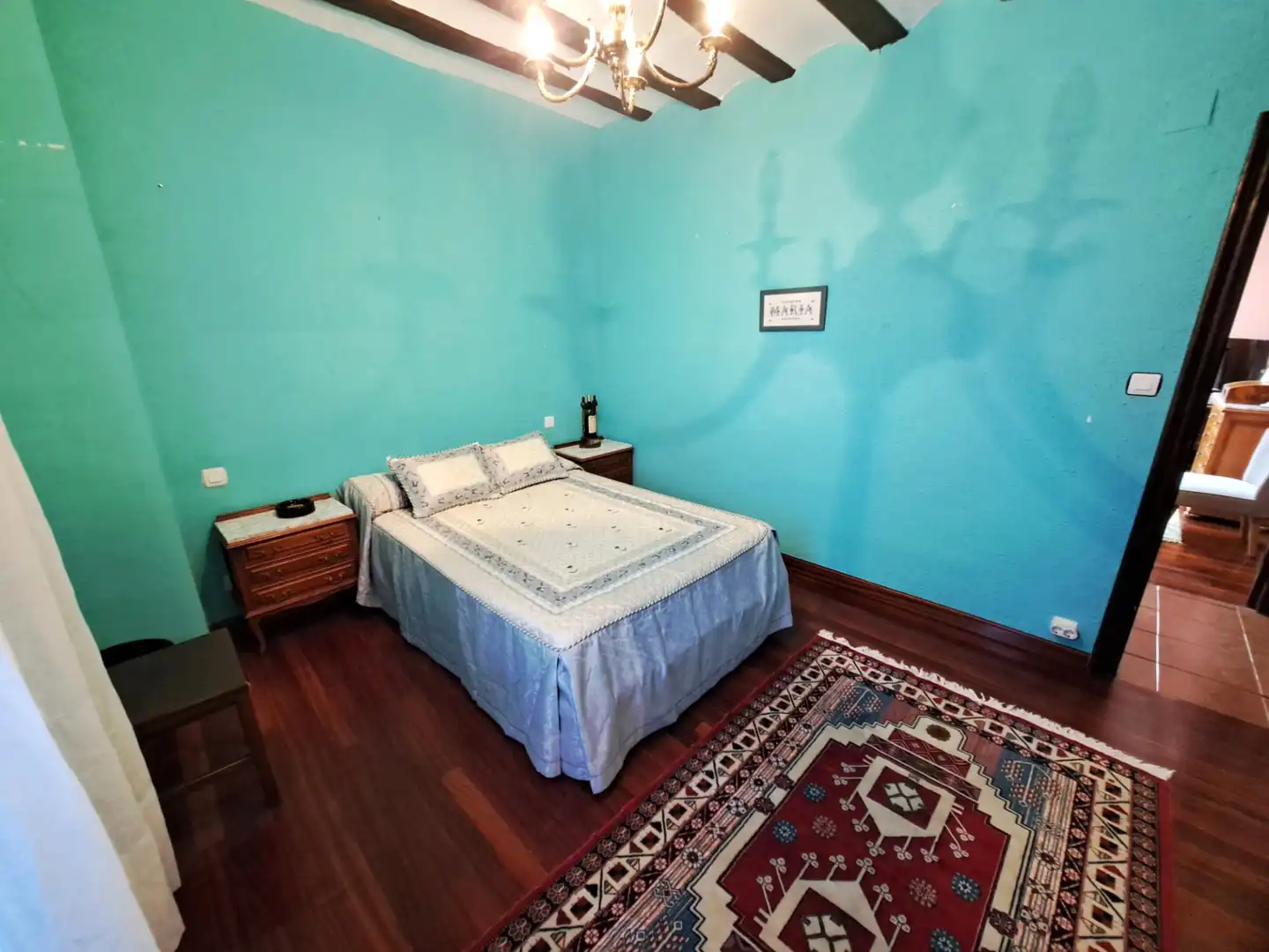 Dormitori de Casa adosada en venda en Baños de Rioja amb Calefacció, Jardí privat i Terrassa