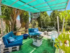 Terrace of Country homes for rent in Almuñécar  with Air Conditioner, Private garden and Terrace