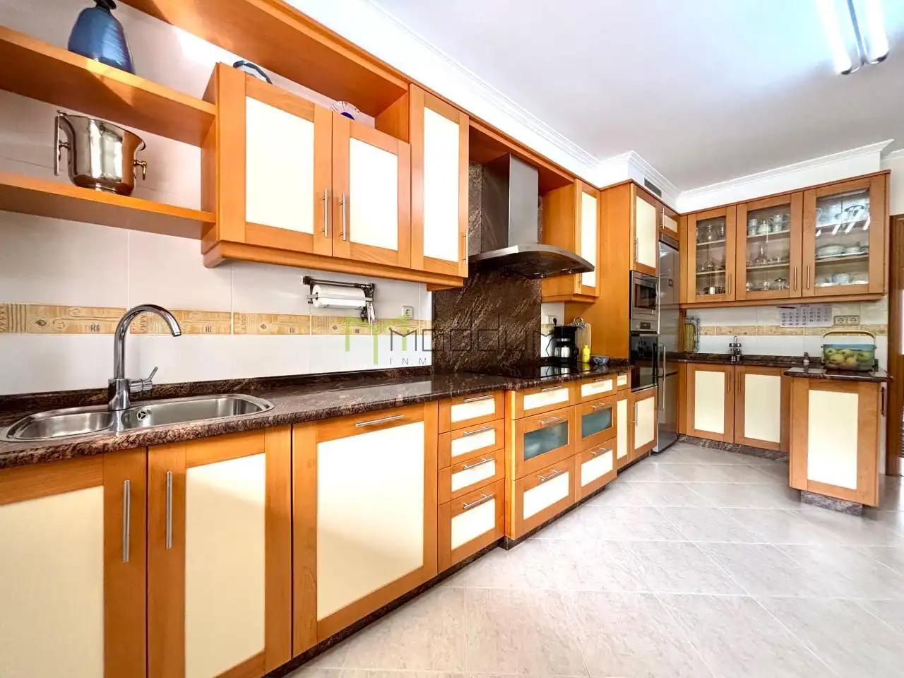 Cocina de Casa o chalet en venta en Ames con Calefacción, Jardín privado y Parquet