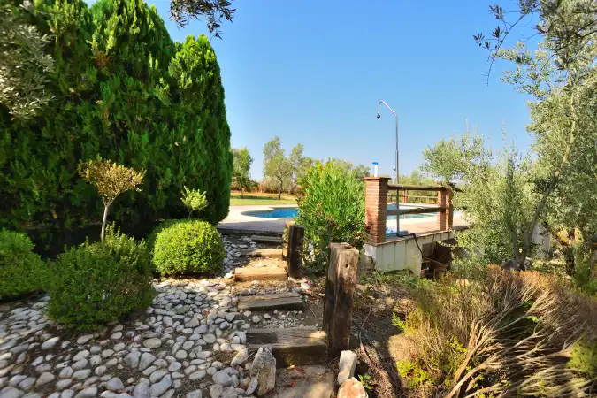 Jardín de Finca rústica en venta en Arriate con Jardín privado, Terraza y Piscina